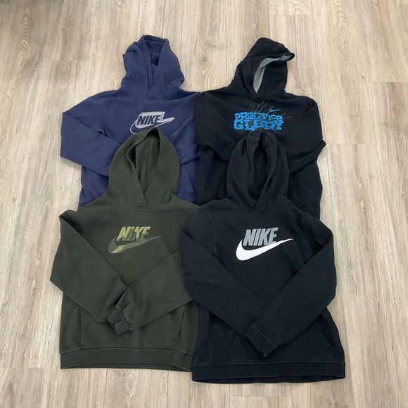 Nike Boys Hoodie Collection - Blue, Black, Green - Picture 1 of 6